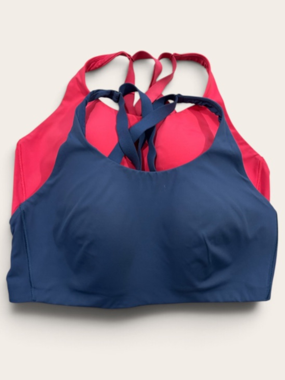 Bundle Lululemon Energy Sport Bra High Support Cross Straps Lot (2)